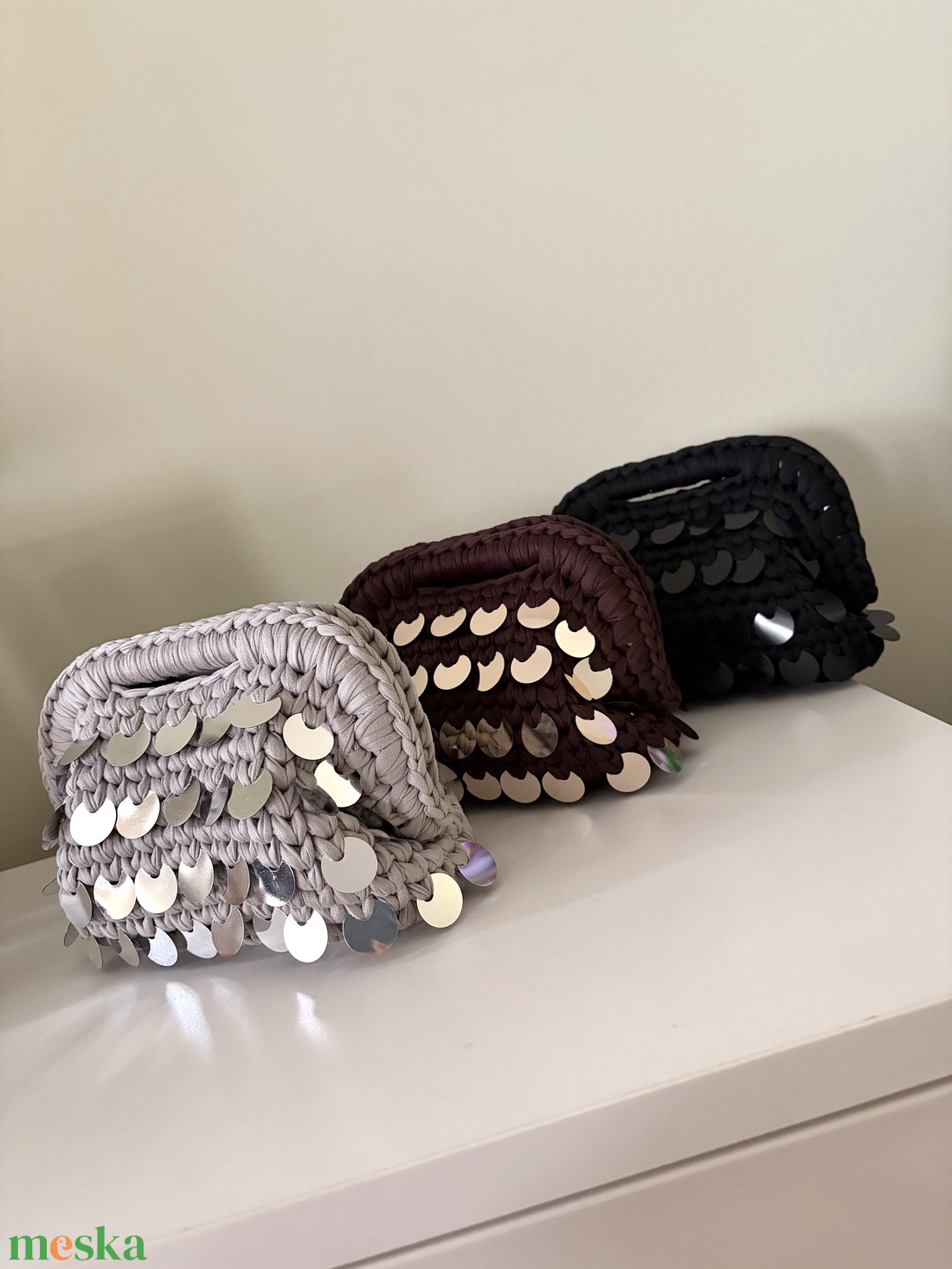 �Midnight clutch többféle színben - táska & tok - kézitáska & válltáska - válltáska - Meska.hu