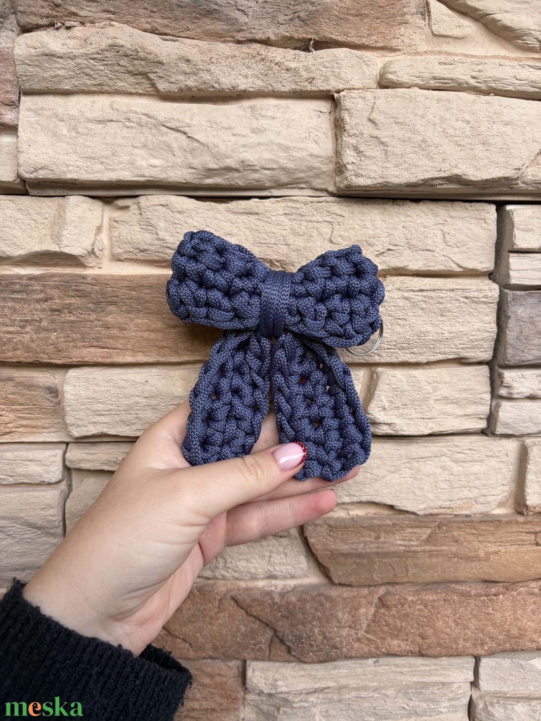 �Ribbon kulcstartó/táska charm - táska & tok - kulcstartó & táskadísz - kulcstartó - Meska.hu