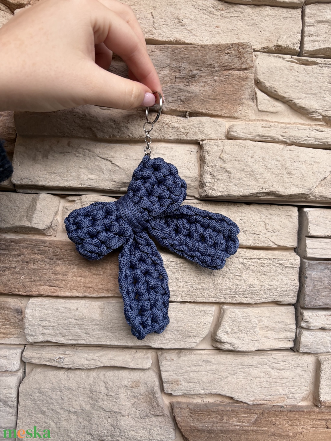 �Ribbon kulcstartó/táska charm - táska & tok - kulcstartó & táskadísz - kulcstartó - Meska.hu