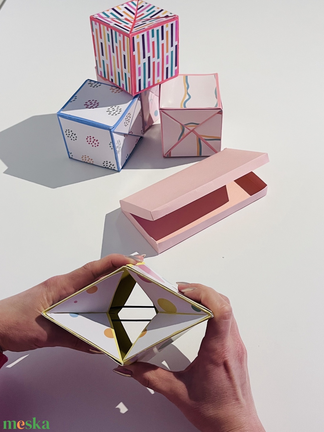 Pop Up Dobozok - esküvő - emlék & ajándék - doboz - Meska.hu