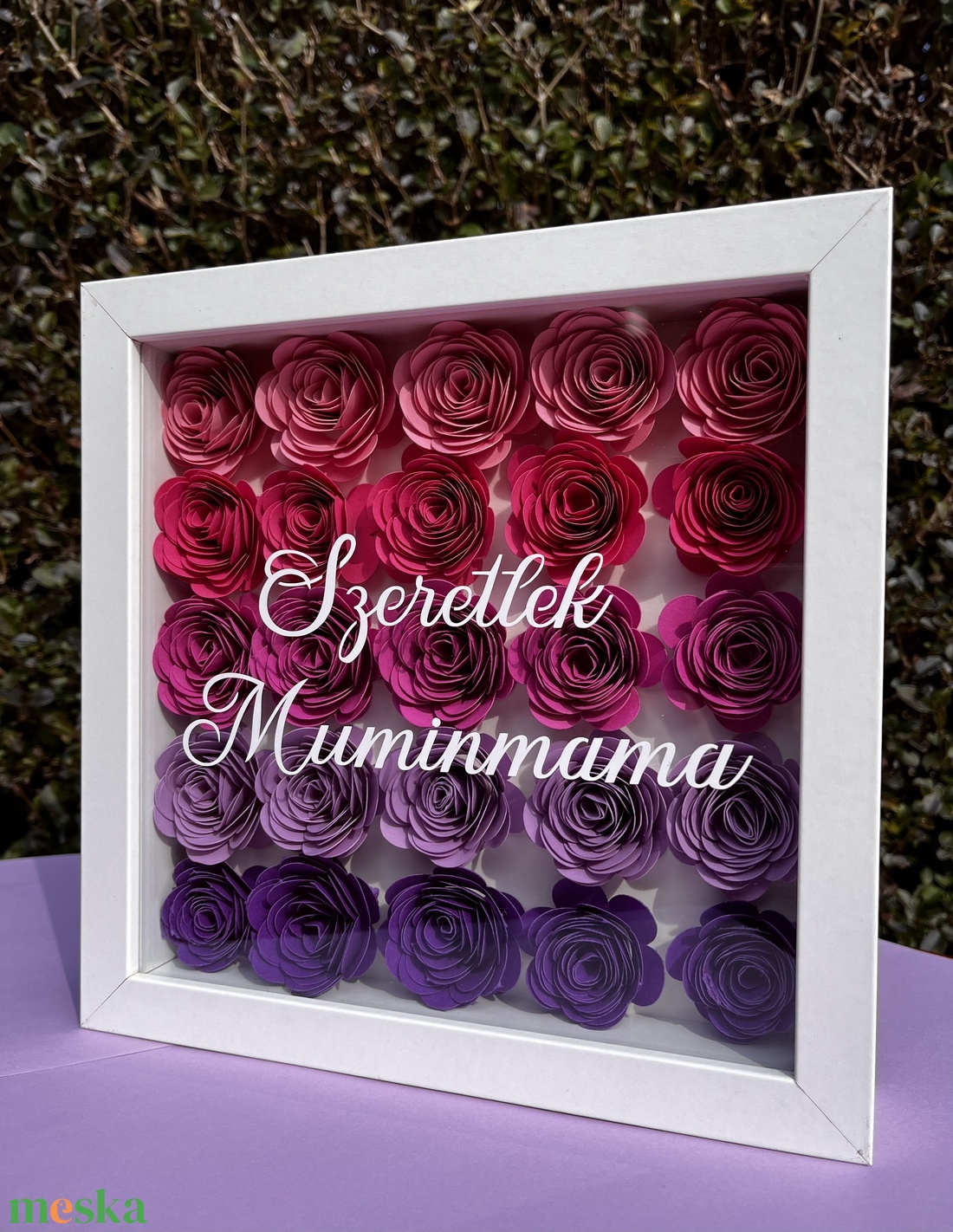 Shadow Box Anyák Napjára - otthon & életmód - dekoráció - virágdísz és tartó - virágbox, virágdoboz - Meska.hu Shadow Box Anyák Napjára - otthon & életmód - dekoráció - virágdísz és tartó - virágbox, virágdoboz - Meska.hu