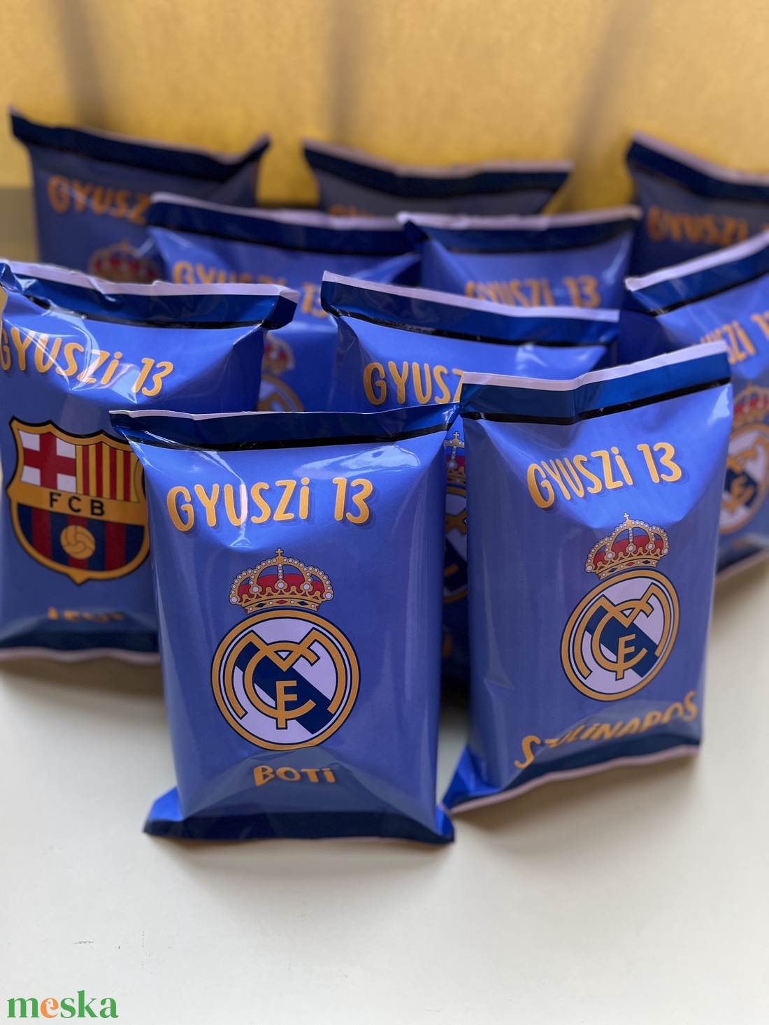 Egyedi Chips Zacskók - élelmiszer - gasztro ajándékcsomag - Meska.hu