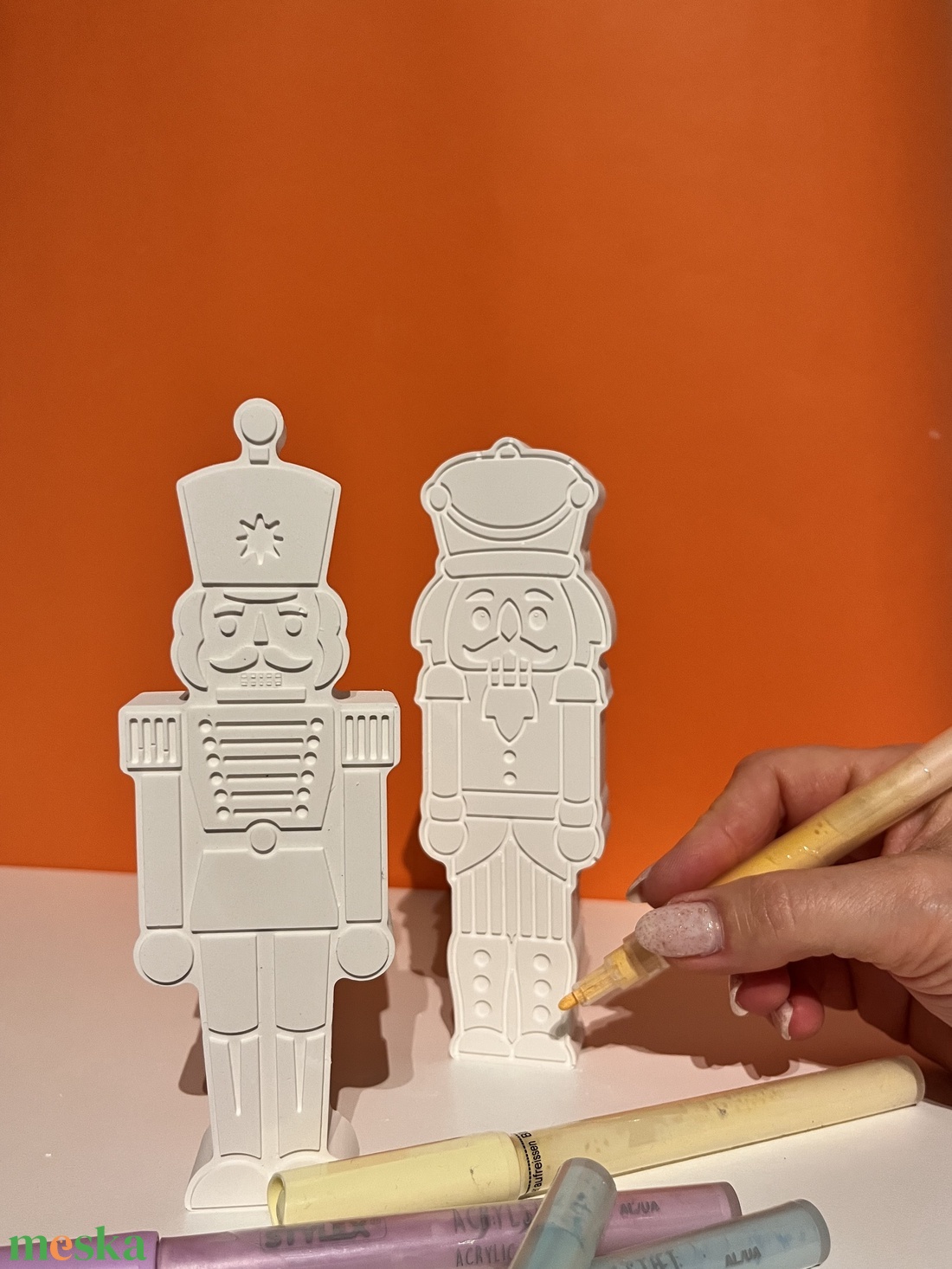 DIY Karácsonyi Diótörő figurák - színezhető - karácsony - karácsonyi lakásdekoráció - karácsonyi manók, figurák - Meska.hu