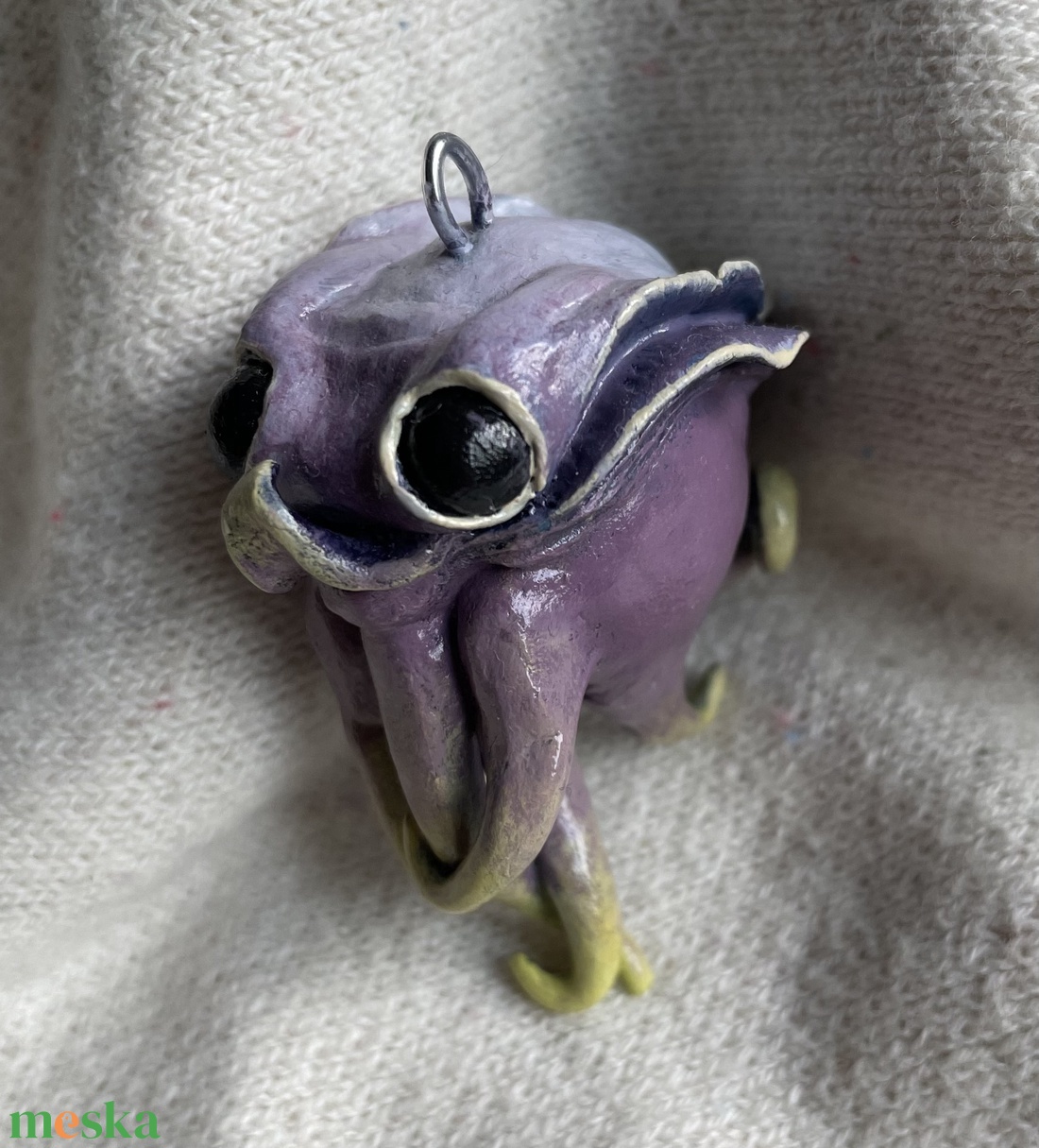 Kézzel készített tengeri élőlény akasztós dísz - kellékek & szerszámok - dekorációs kellékek - figurák - Meska.hu