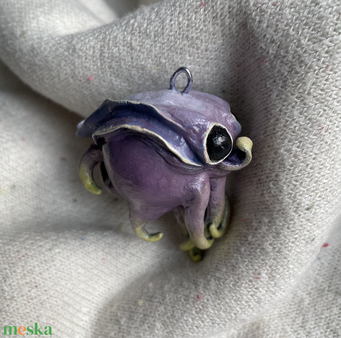 Kézzel készített tengeri élőlény akasztós dísz - kellékek & szerszámok - dekorációs kellékek - figurák - Meska.hu