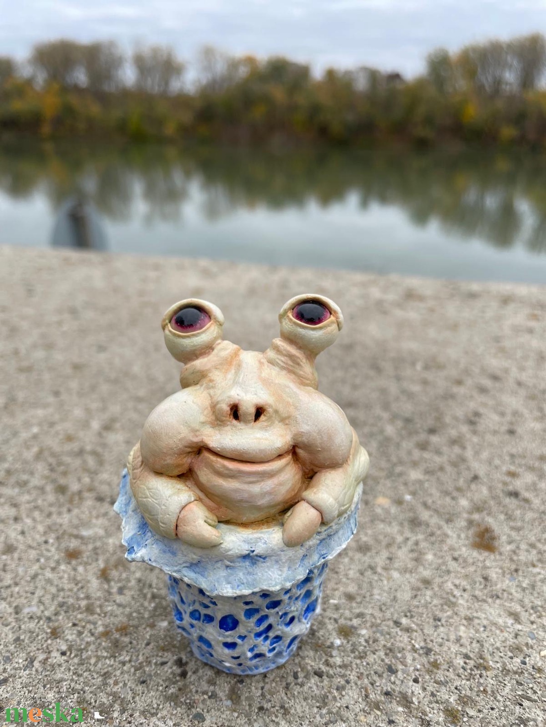 Kézzel készített egyedi kis figura - otthon & életmód - dekoráció - dísztárgy - Meska.hu