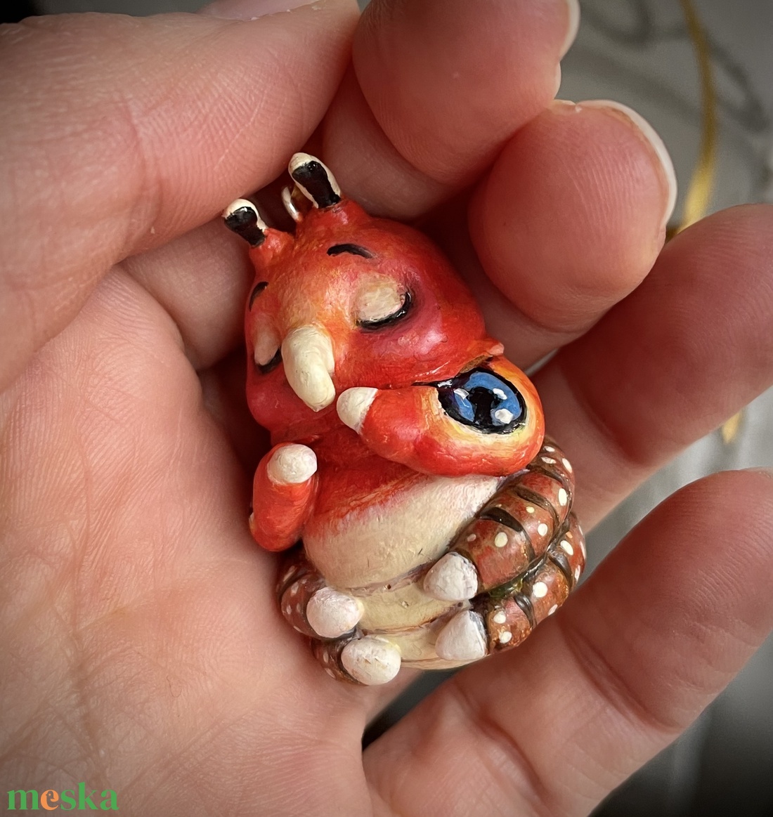 Cuki hernyó dísz / ajándék � tökéletes Valentin-napra - otthon & életmód - dekoráció - fali és függő dekoráció - függődísz - Meska.hu