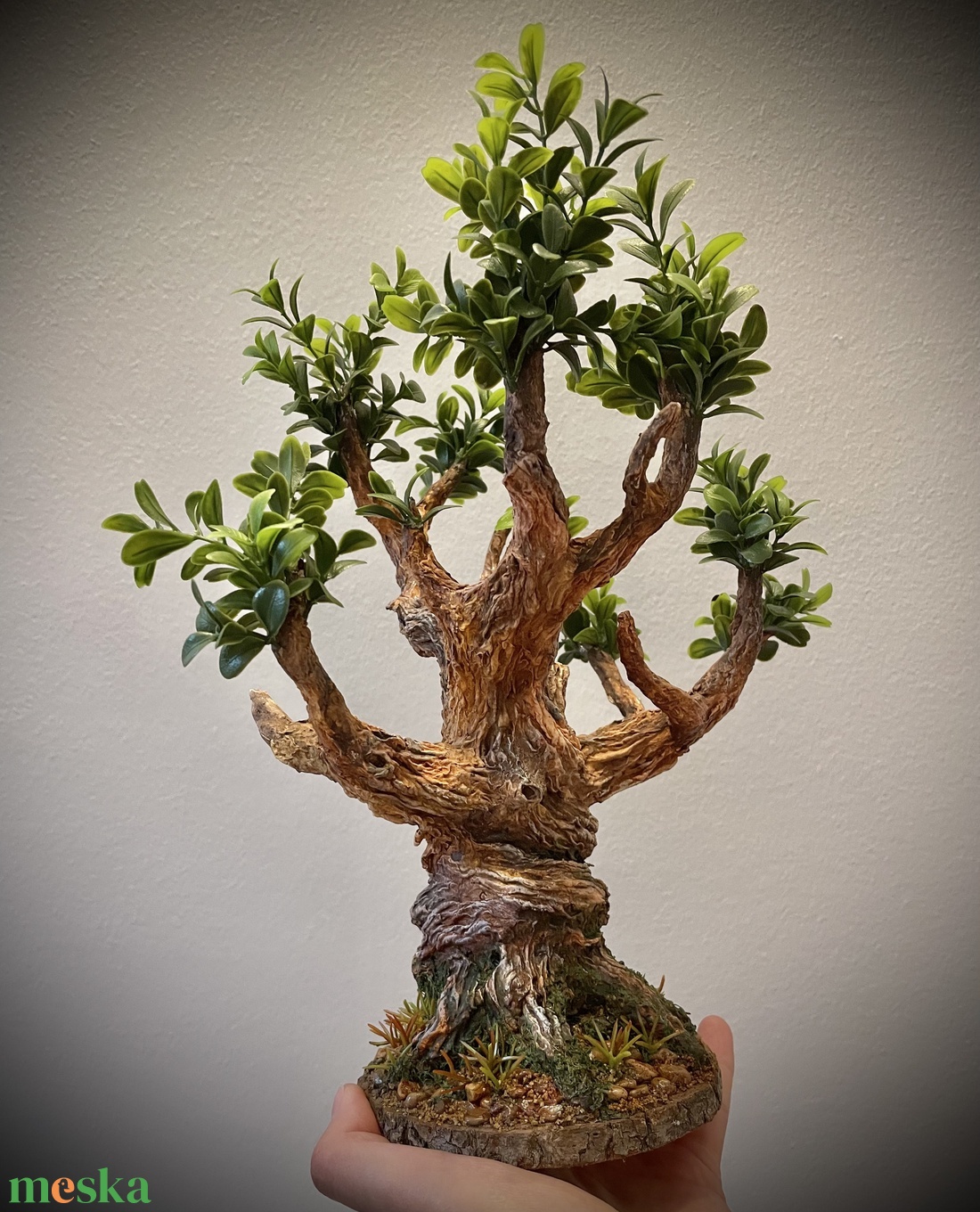 Kézműves bonsai fa � Egyedi dekoráció - otthon & életmód - dekoráció - asztal és polc dekoráció - asztaldísz - Meska.hu