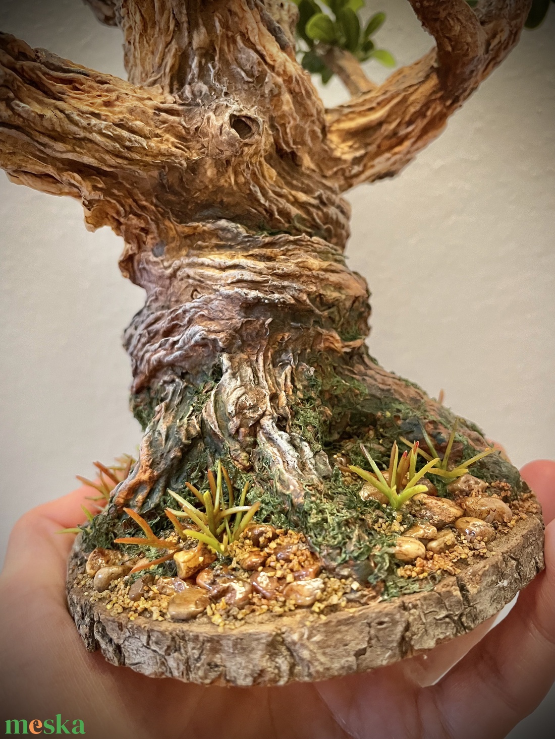 Kézműves bonsai fa � Egyedi dekoráció - otthon & életmód - dekoráció - asztal és polc dekoráció - asztaldísz - Meska.hu