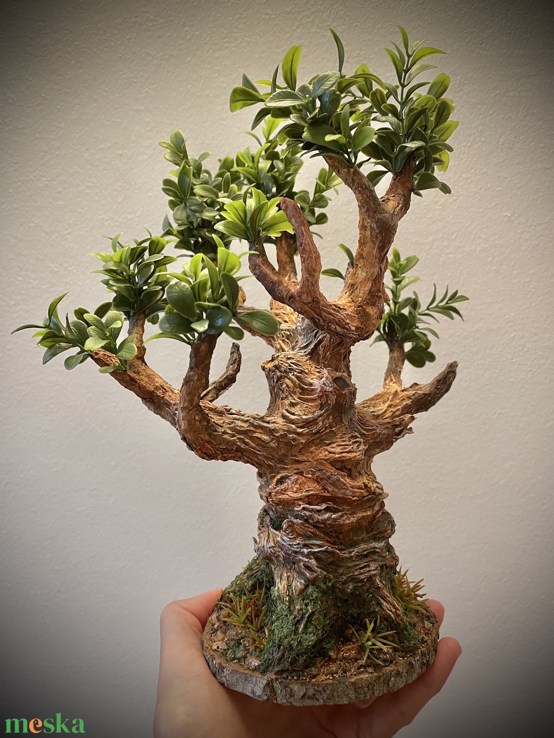 Kézműves bonsai fa � Egyedi dekoráció - otthon & életmód - dekoráció - asztal és polc dekoráció - asztaldísz - Meska.hu