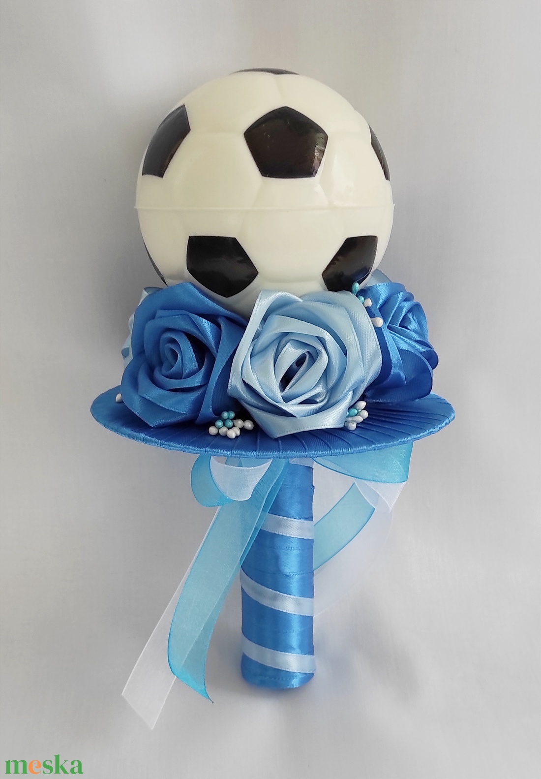 Focilabdás ovis ballagási csokor- Meska.hu