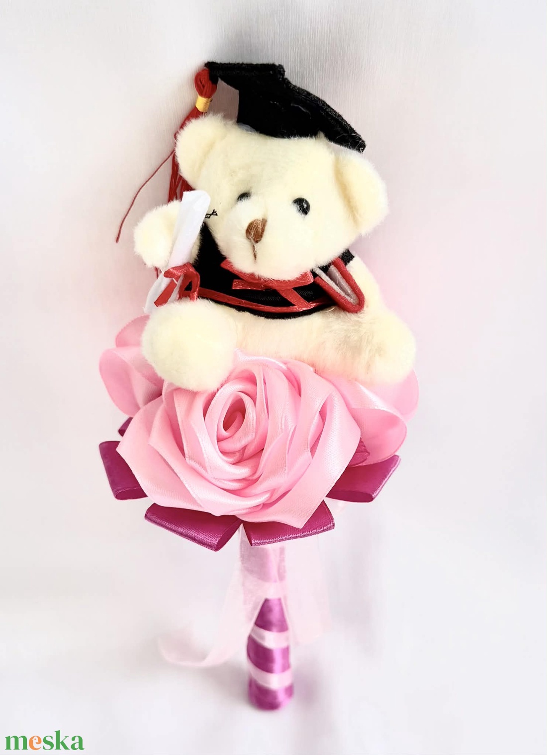 Ballagó macis ovis ballagási csokor - otthon & életmód - virágdekoráció - virágok - virágcsokor - Meska.hu