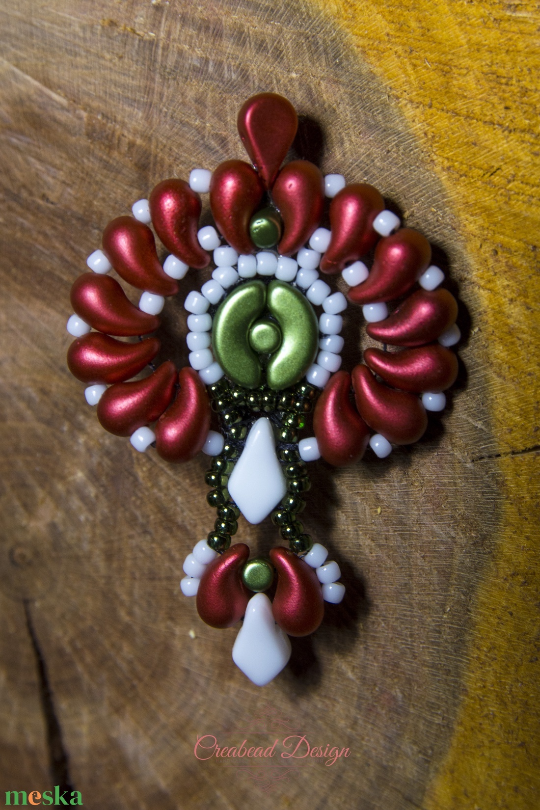 Creabead Design trikolór ékszer/kitűző - ékszer - kitűző és bross - kitűző - Meska.hu Creabead Design trikolór ékszer/kitűző - ékszer - kitűző és bross - kitűző - Meska.hu
