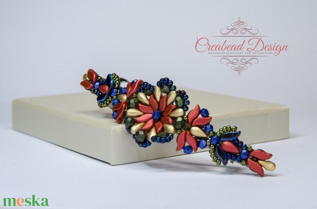 Creabead Design matyó stílusú francia csat - ruha & divat - hajdísz & hajcsat - hajcsat & hajtű - Meska.hu Creabead Design matyó stílusú francia csat - ruha & divat - hajdísz & hajcsat - hajcsat & hajtű - Meska.hu