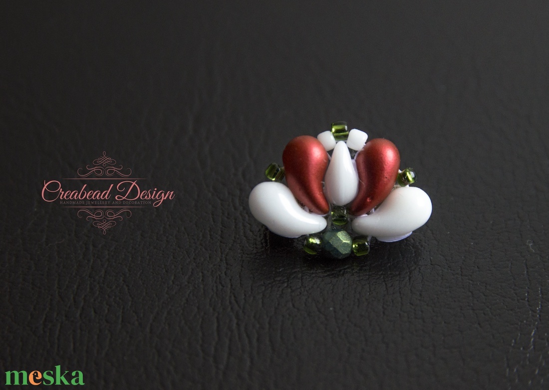 Creabead Design trikolór kitűző (ékszerként is kérhető) - ékszer - kitűző és bross - kitűző - Meska.hu Creabead Design trikolór kitűző (ékszerként is kérhető) - ékszer - kitűző és bross - kitűző - Meska.hu