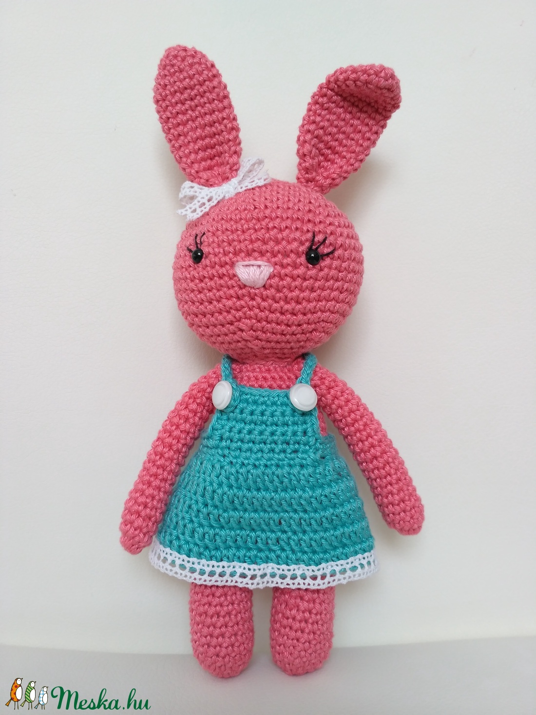 Húsvéti horgolt nyuszi Nyuli amigurumi, öltöztethető - - Meska.hu Húsvéti horgolt nyuszi Nyuli amigurumi, öltöztethető - - Meska.hu