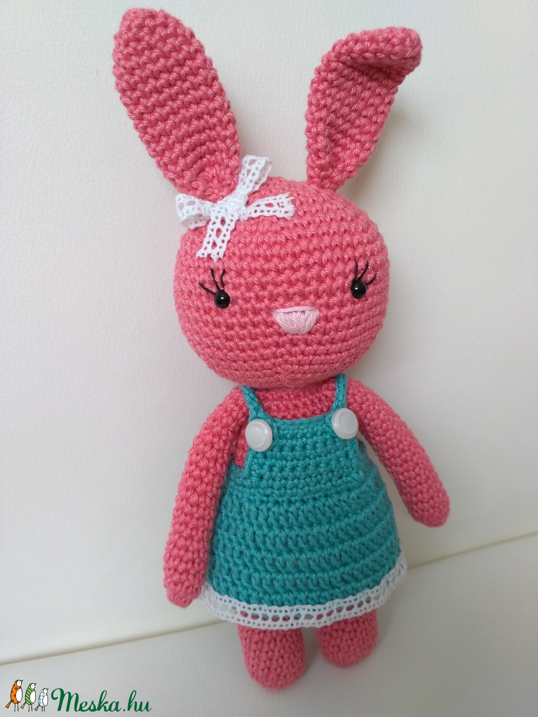 Húsvéti horgolt nyuszi Nyuli amigurumi, öltöztethető - - Meska.hu Húsvéti horgolt nyuszi Nyuli amigurumi, öltöztethető - - Meska.hu