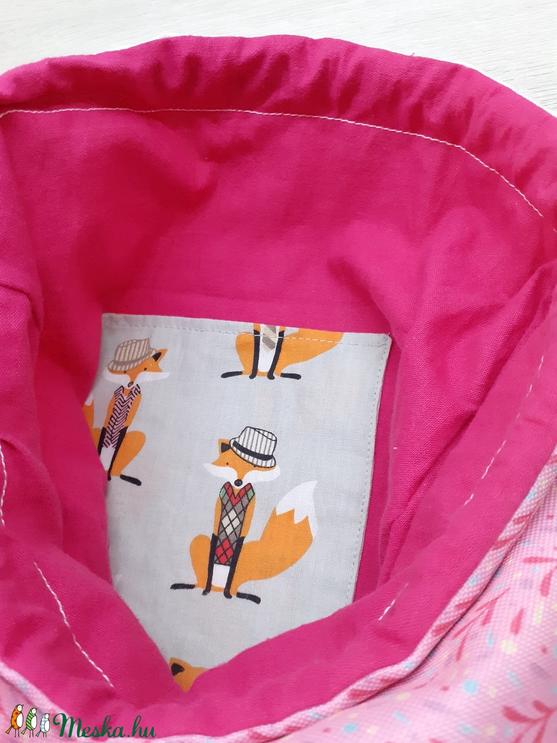 Rókás hátizsák, gym bag vízhatlan - - Meska.hu Rókás hátizsák, gym bag vízhatlan - - Meska.hu