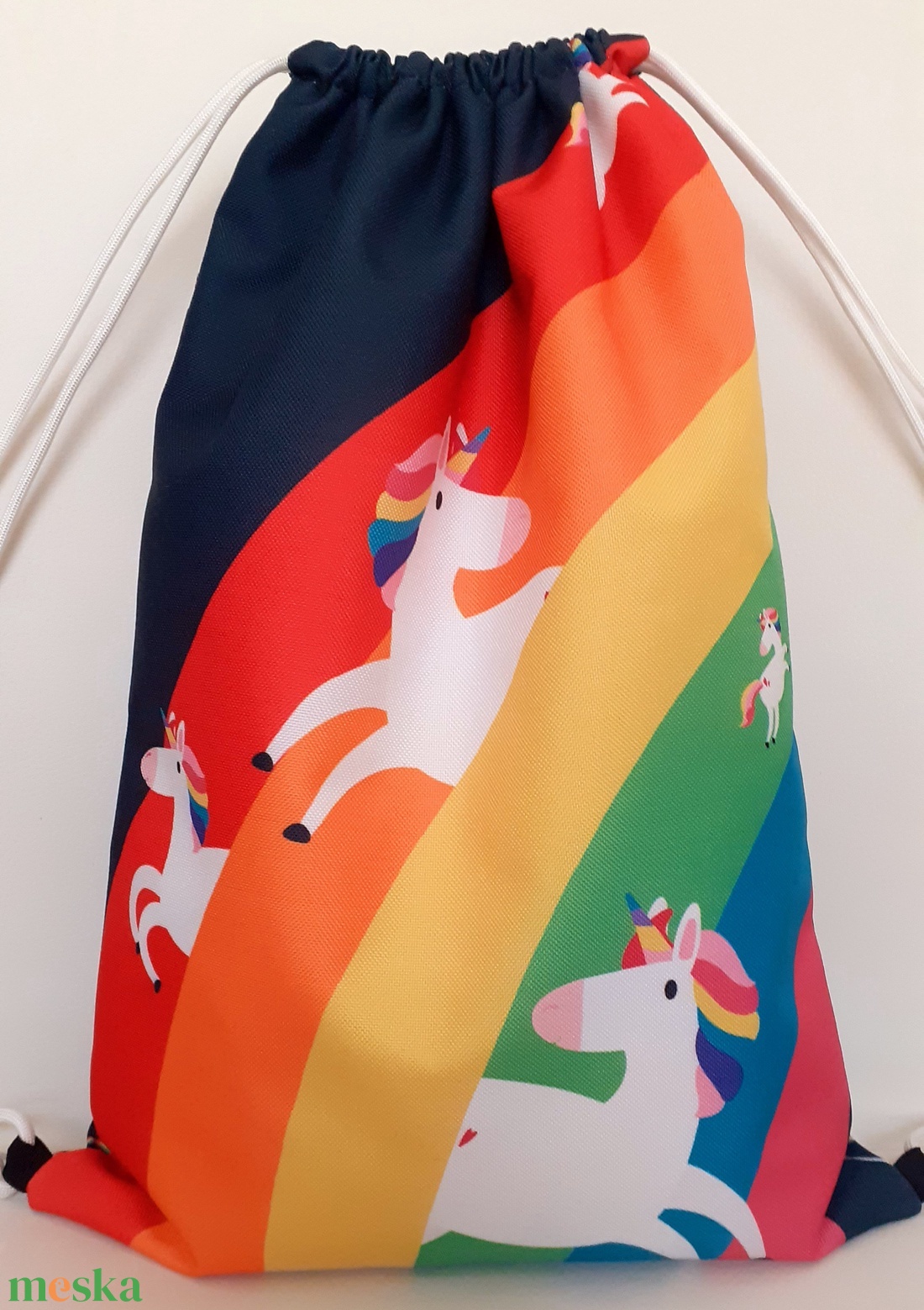Unicornisos hátizsák - táska & tok - hátizsák - kishátizsák - Meska.hu