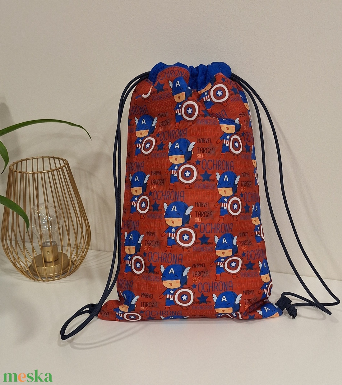 Amerika Kapitány hátizsák - játék & sport - ovis felszerelés - ovis hátizsák - Meska.hu