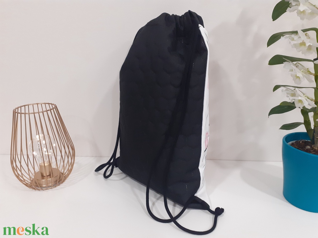 Párizs Vízlepergető gym bag - táska & tok - hátizsák - hátizsák - Meska.hu