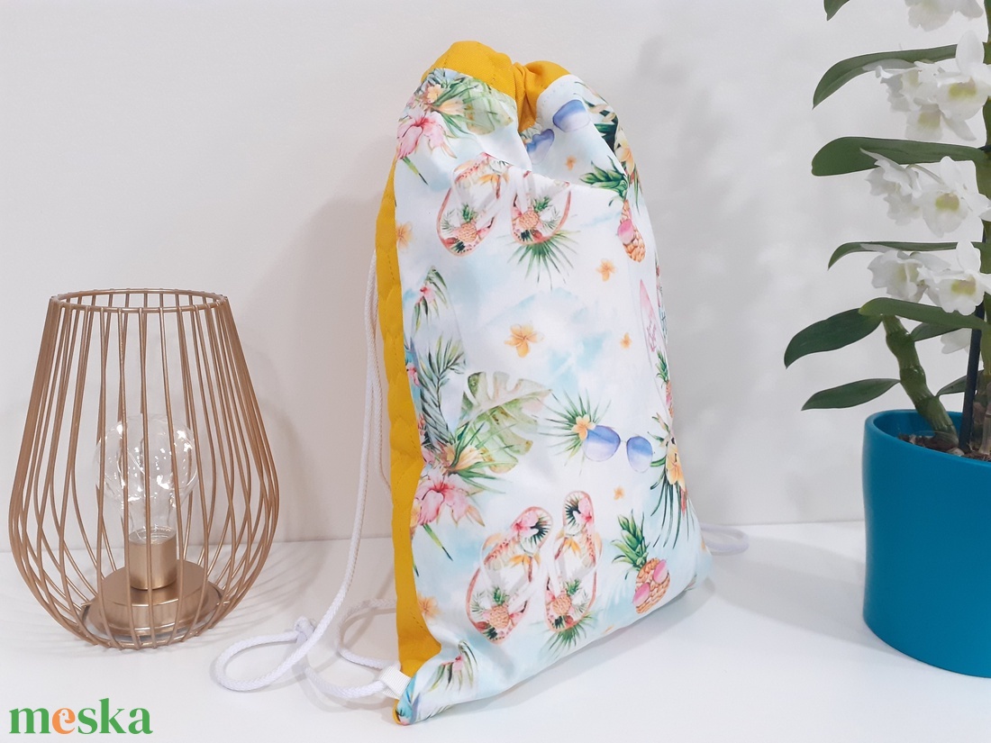 Hawaii vízlepergető hátizsák - táska & tok - hátizsák - hátizsák - Meska.hu