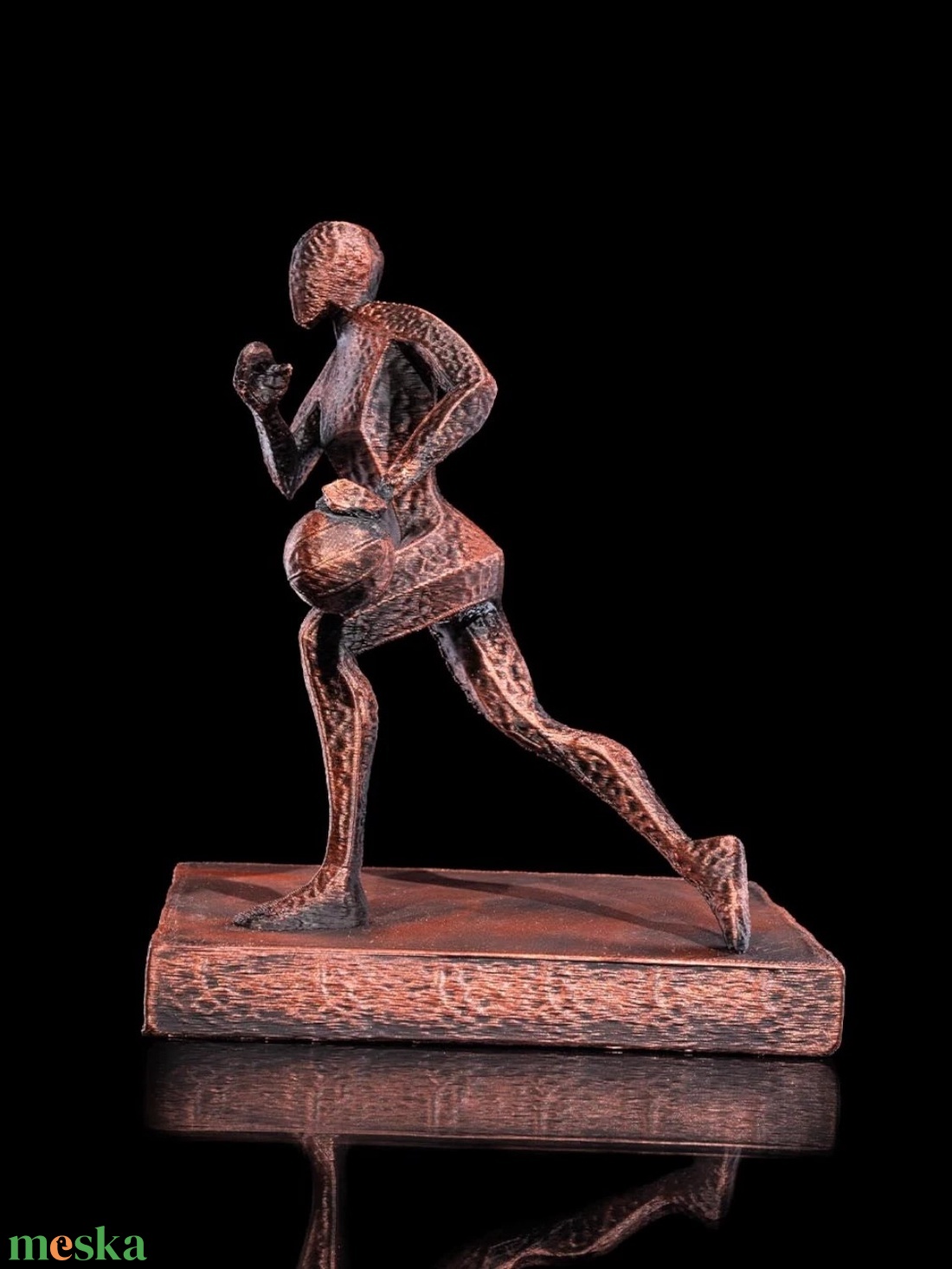 Kosárlabdázó szobor  - otthon & életmód - dekoráció - dísztárgy - Meska.hu