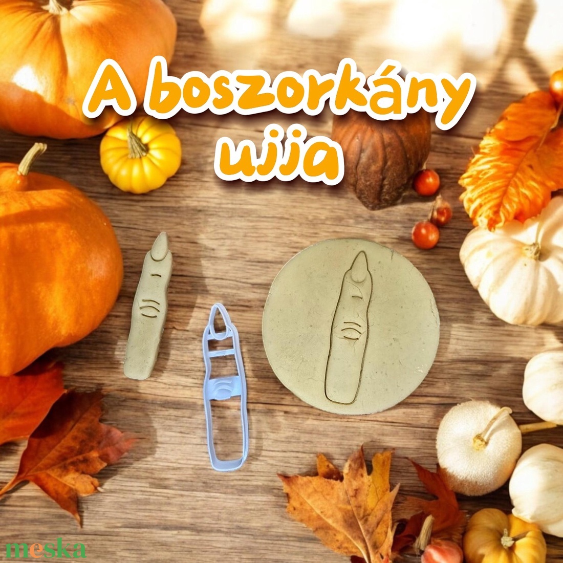 A boszorkány ujja sütikiszúró - otthon & életmód - dekoráció - halloween - halloweeni sütikiszúrók - Meska.hu