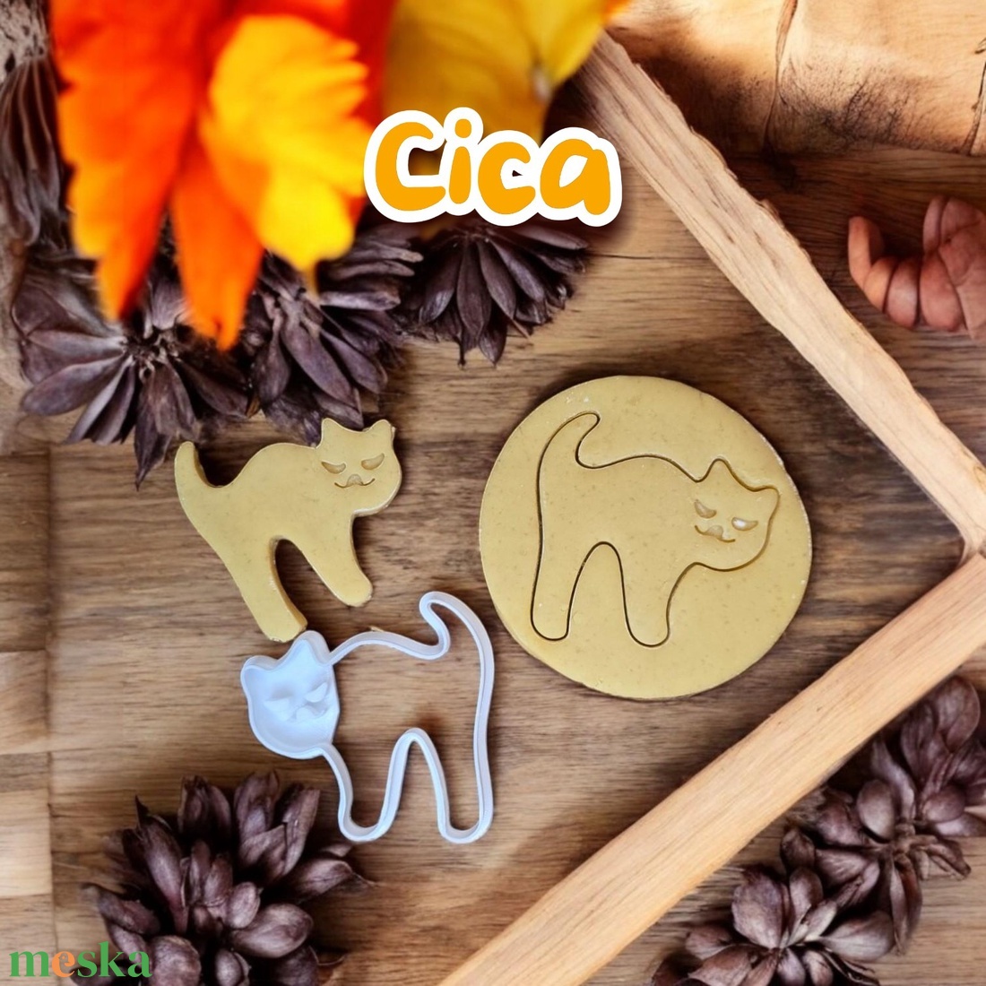 Cica sütikiszúró - otthon & életmód - dekoráció - halloween - halloweeni sütikiszúrók - Meska.hu Cica sütikiszúró - otthon & életmód - dekoráció - halloween - halloweeni sütikiszúrók - Meska.hu