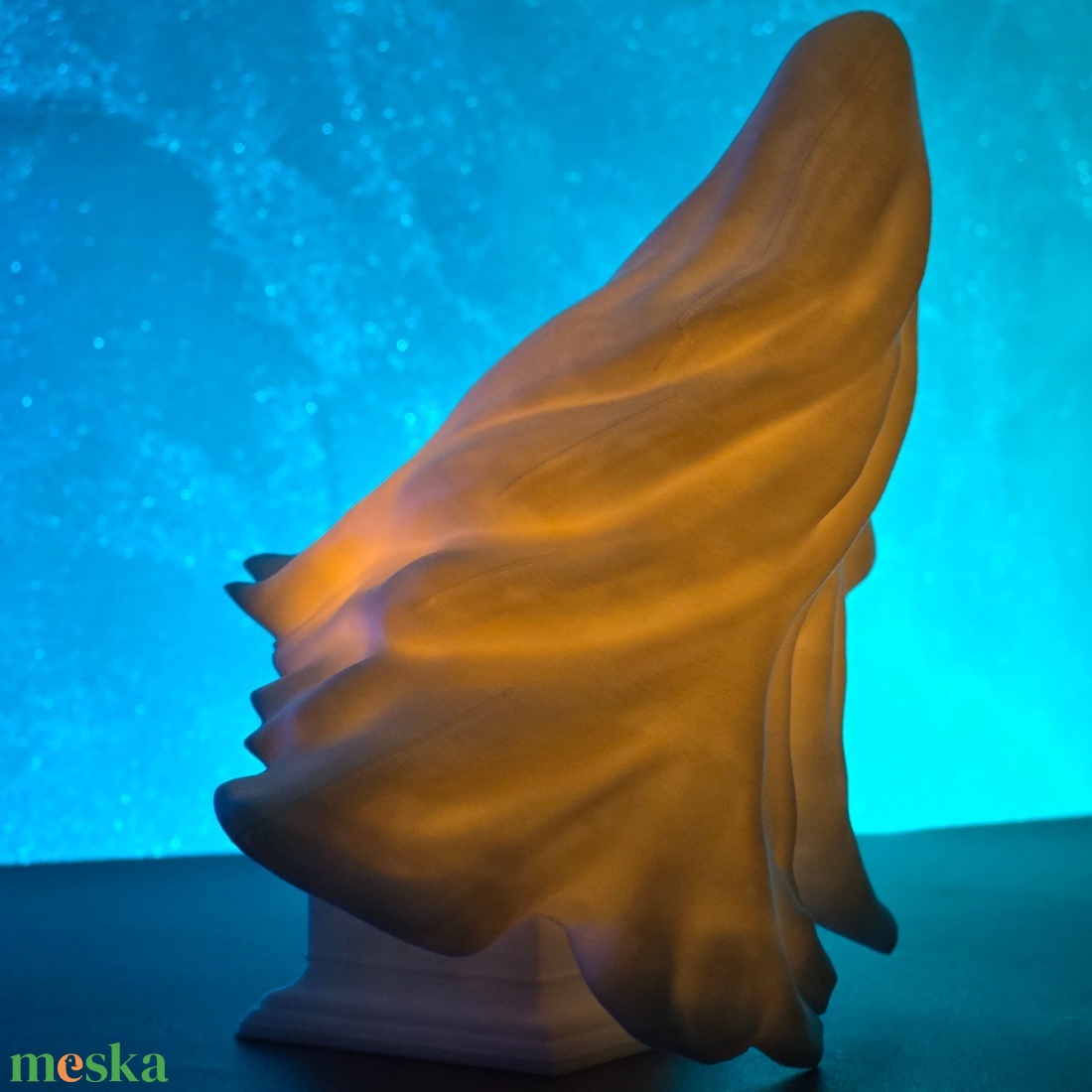 Kísértő szellem LED mécses - otthon & életmód - dekoráció - halloween - halloweeni dekoráció - Meska.hu