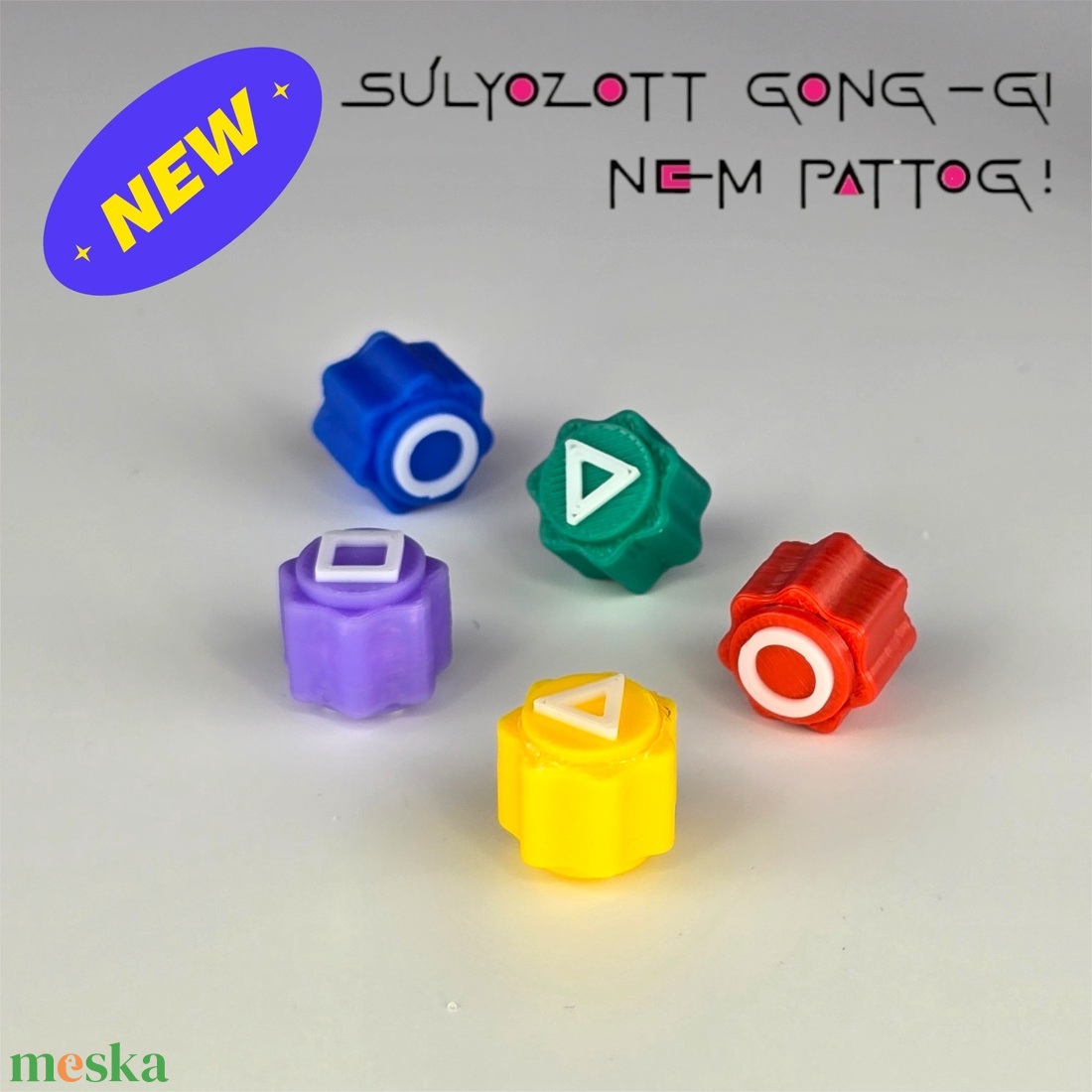 Súlyozott Gong-gi - Dél-koreai játék (acél maggal) - játék & sport - táblajáték és kártyajáték - társasjátékok - Meska.hu