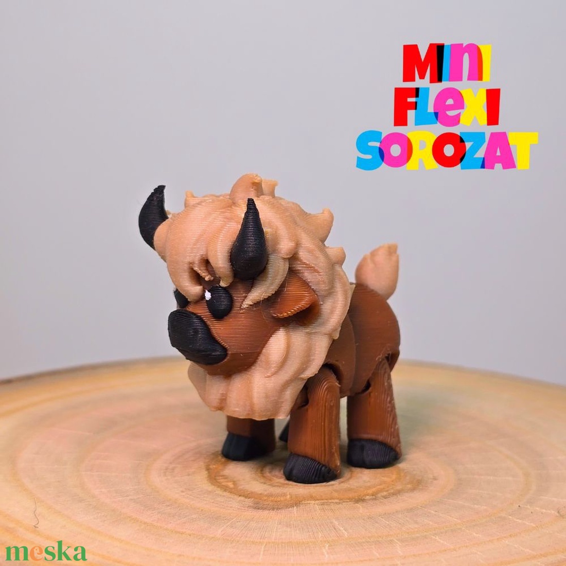 Tyson a bölény - játék & sport - plüssállat & játékfigura - más figura - Meska.hu