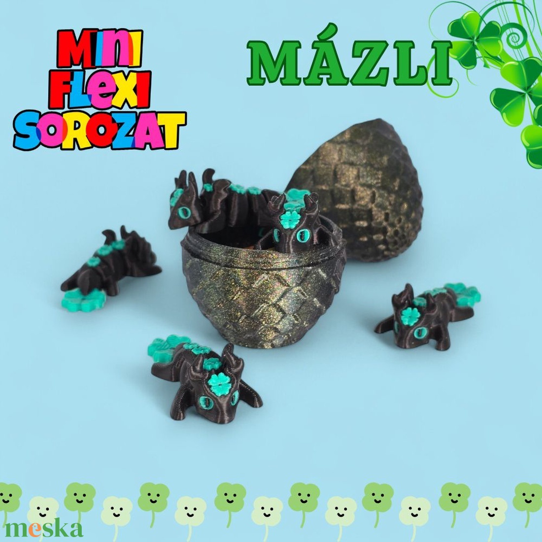 Mázli, a szerencsesárkány - játék & sport - plüssállat & játékfigura - más figura - Meska.hu