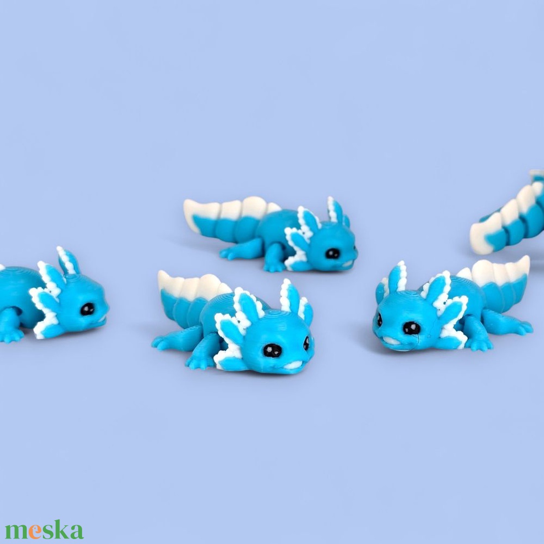 Hópihe, a baby axolotl - játék & sport - plüssállat & játékfigura - más figura - Meska.hu