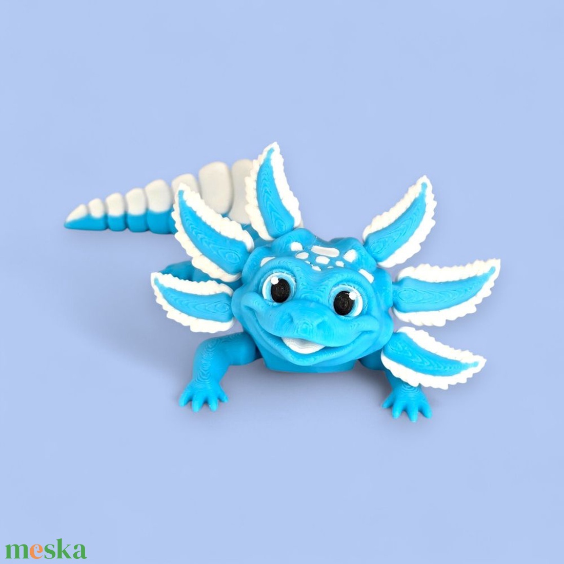 Zúzmara, az axolotl - játék & sport - plüssállat & játékfigura - más figura - Meska.hu