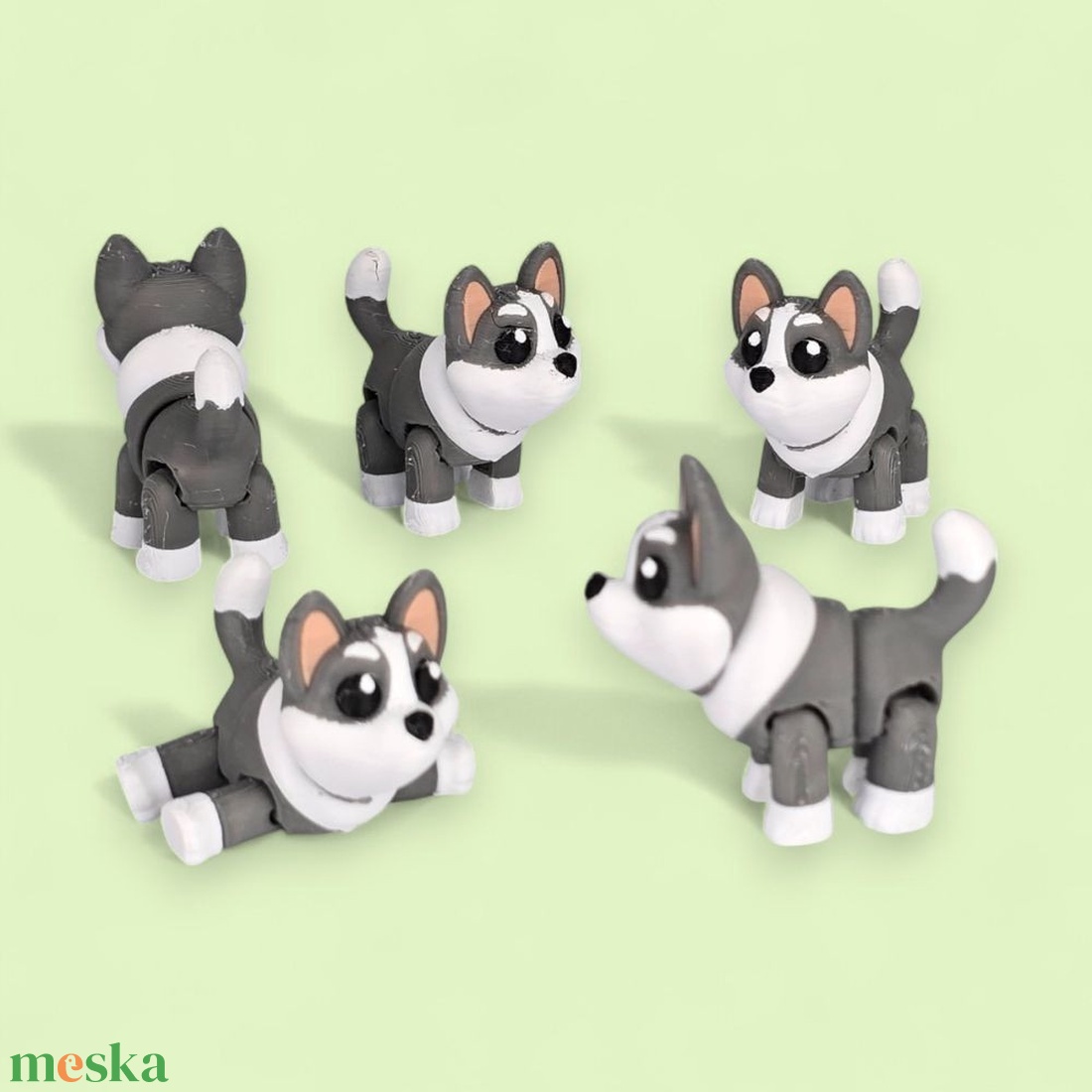 Beni, a hűséges husky - játék & sport - plüssállat & játékfigura - más figura - Meska.hu