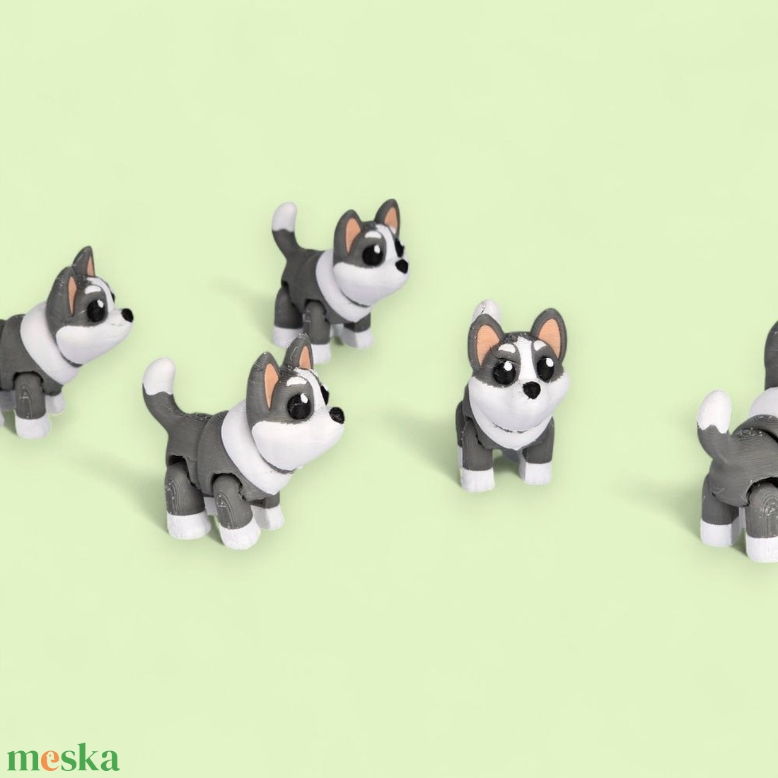 Beni, a hűséges husky - játék & sport - plüssállat & játékfigura - más figura - Meska.hu