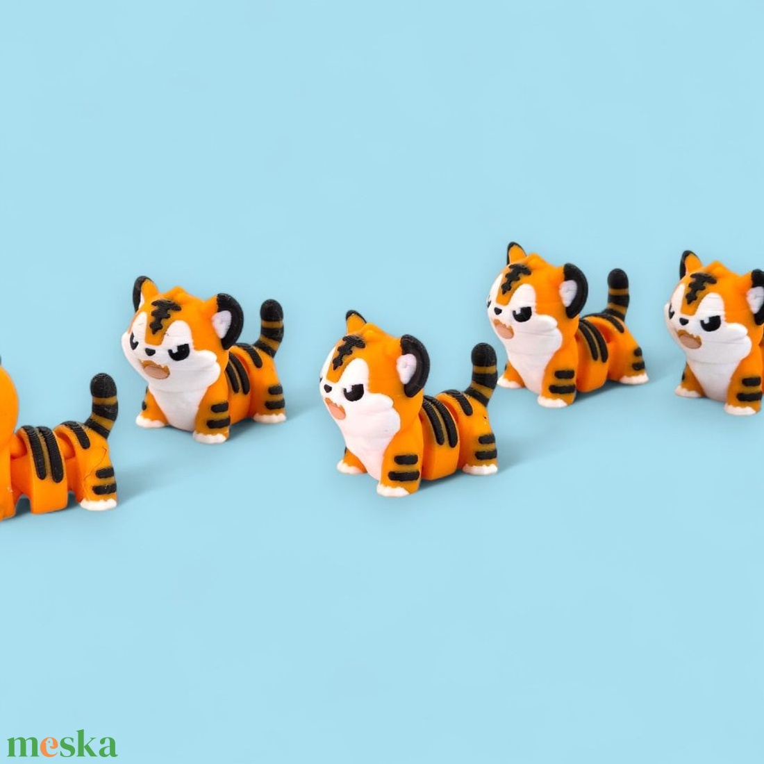 Tibcsi, a kíváncsi kis tigris - játék & sport - plüssállat & játékfigura - más figura - Meska.hu