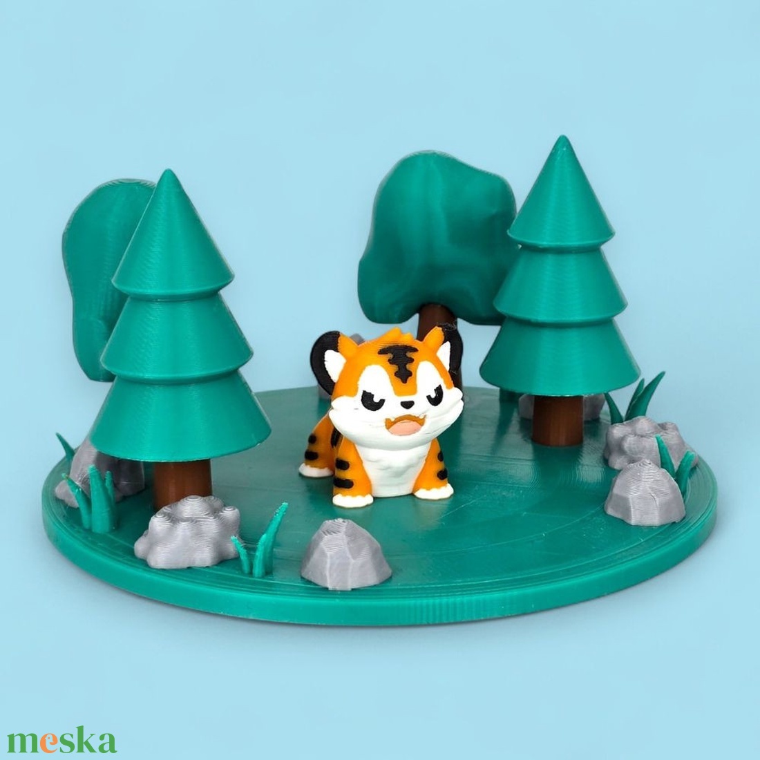 Tibcsi, a kíváncsi kis tigris - játék & sport - plüssállat & játékfigura - más figura - Meska.hu