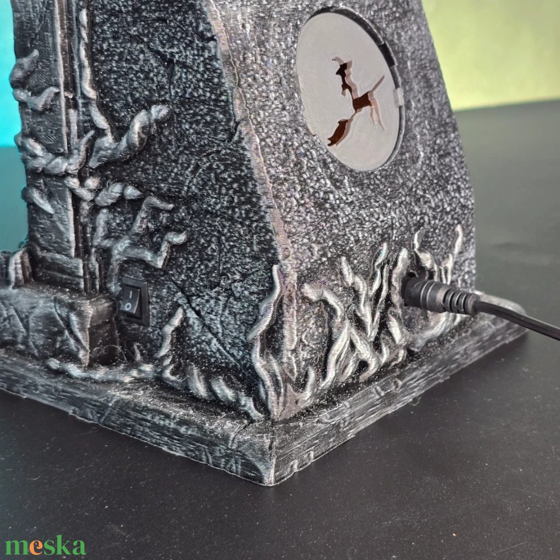 Halloweeni sírkő kivetítő - otthon & életmód - dekoráció - halloween - halloweeni dekoráció - Meska.hu