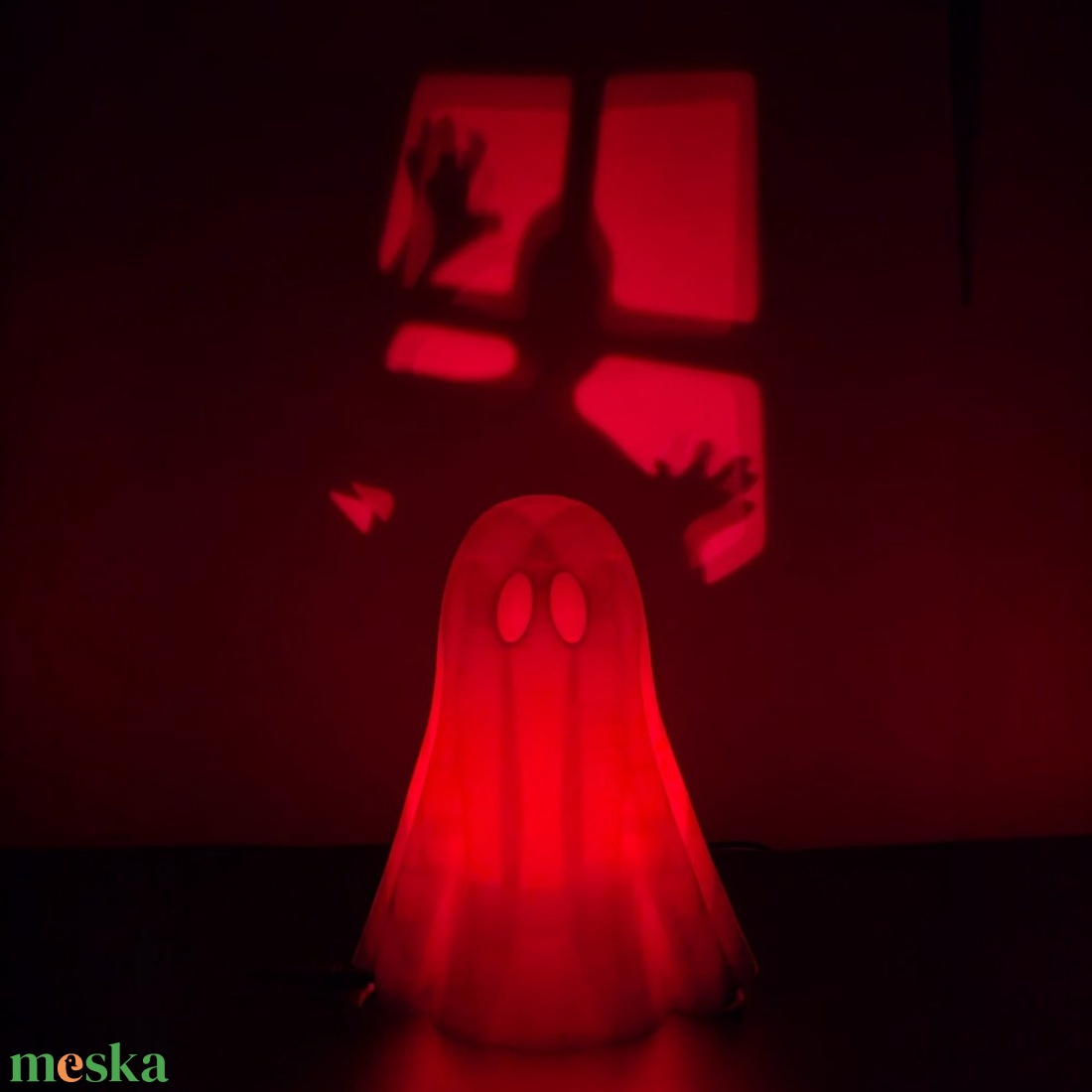 Kísértet halloweeni kivetítő - otthon & életmód - dekoráció - halloween - halloweeni dekoráció - Meska.hu