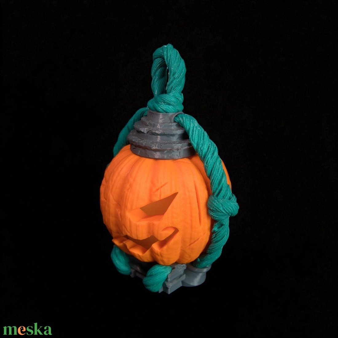 Pislákoló Tökfej  Lámpás a Halloweenre - otthon & életmód - dekoráció - halloween - halloweeni dekoráció - Meska.hu