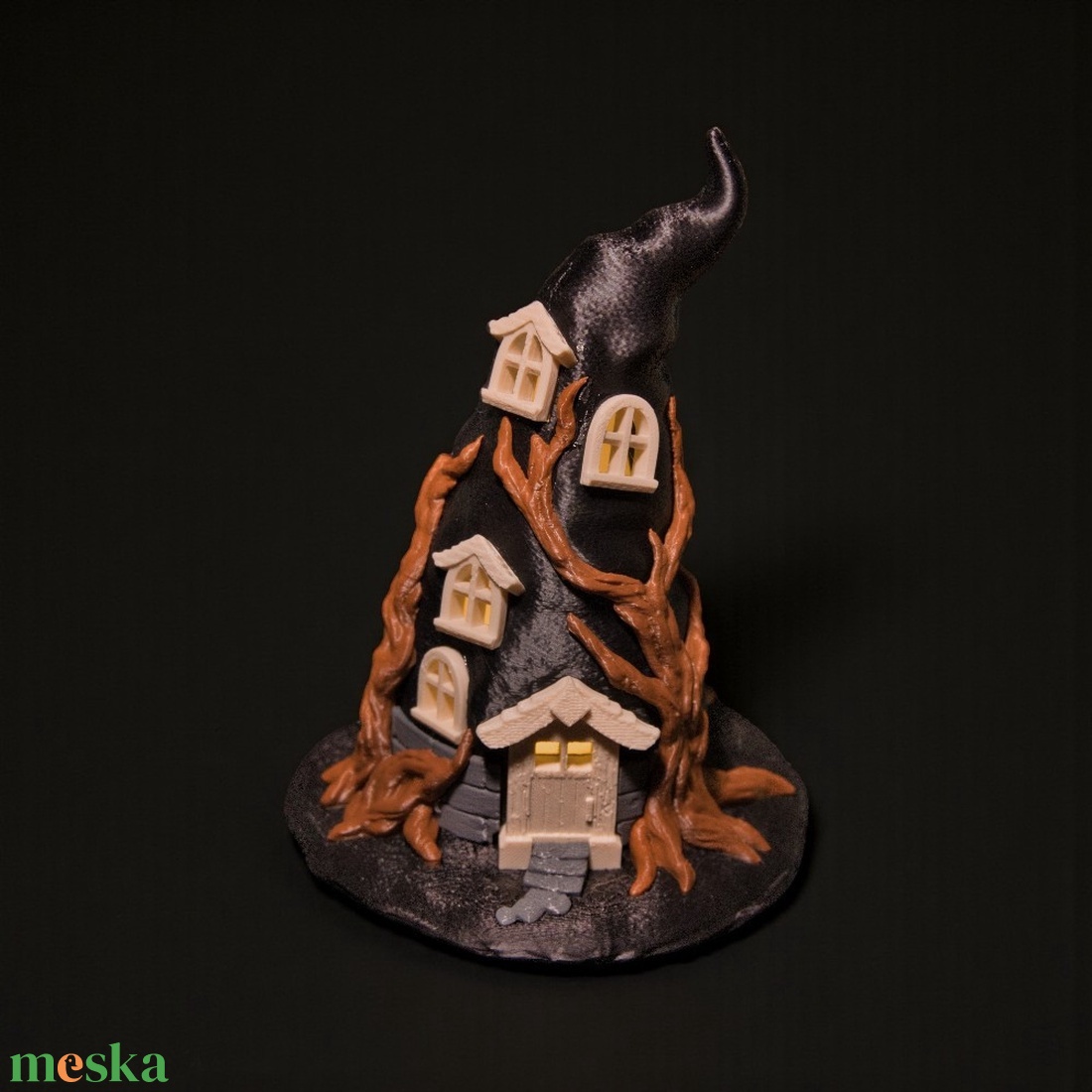 Boszorkánylak  Lámpás a Sötét Erdőből - otthon & életmód - dekoráció - halloween - halloweeni dekoráció - Meska.hu