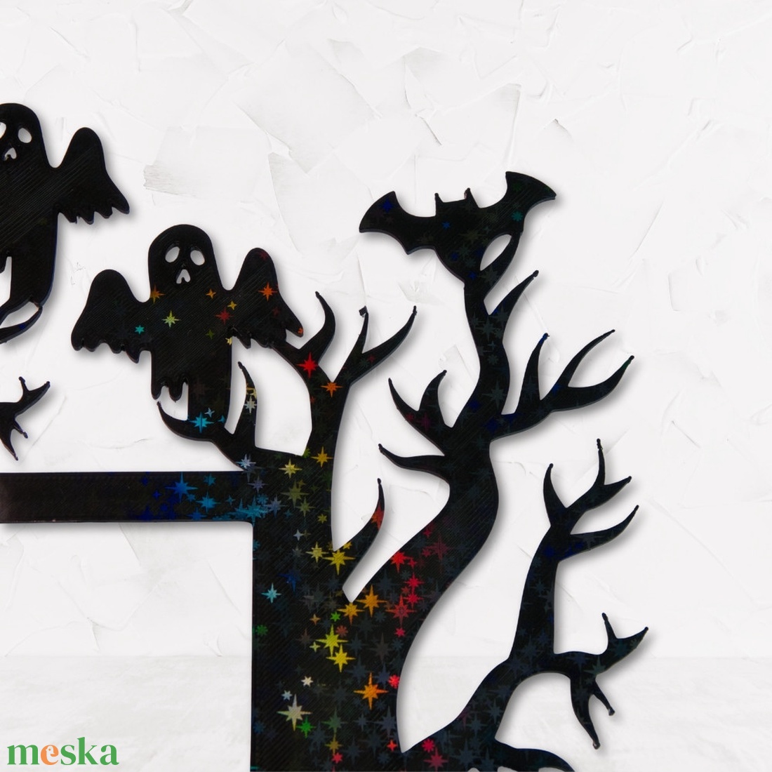 Kísértetfa Ajtó Dekoráció - otthon & életmód - dekoráció - halloween - halloweeni ajtódíszek és ablakdíszek - Meska.hu