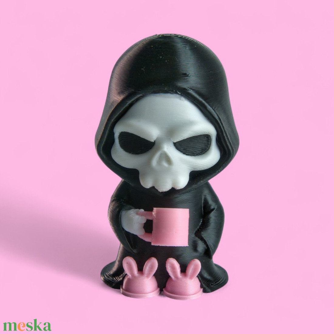 Kaszás kávészünet - otthon & életmód - dekoráció - halloween - halloweeni figurák - Meska.hu