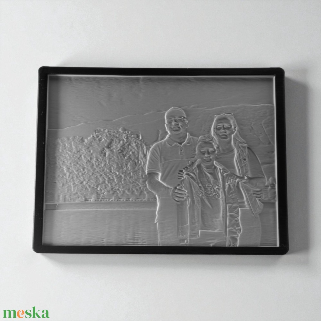 Emlékfény  Panoráma litofán kép kerettel (4:3) - otthon & életmód - lámpa - hangulatlámpa - Meska.hu