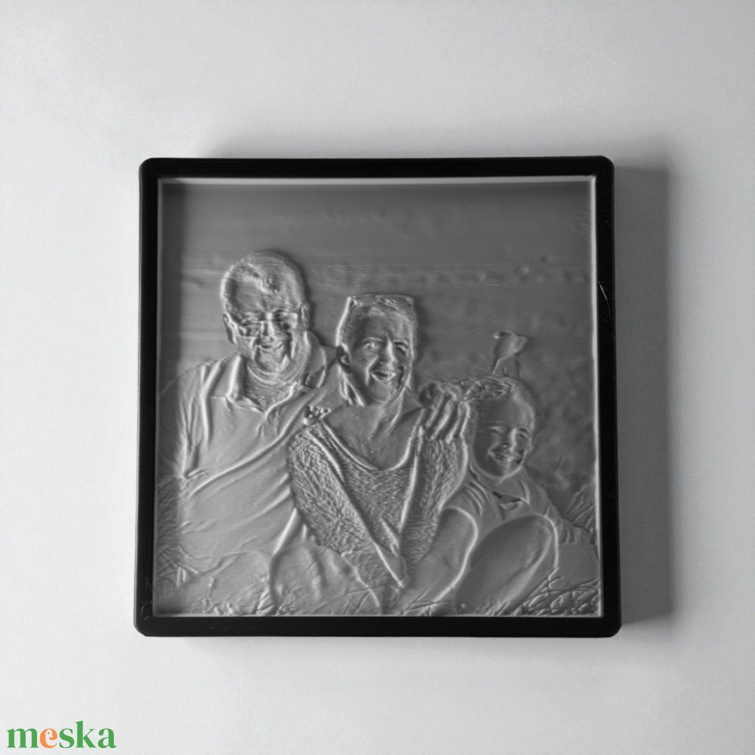 Emlékfény  Négyzetes litofán kép kerettel (1:1) - otthon & életmód - lámpa - hangulatlámpa - Meska.hu