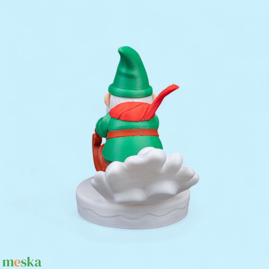 Szánkózó Manó - karácsony - karácsonyi lakásdekoráció - karácsonyi manók, figurák - Meska.hu