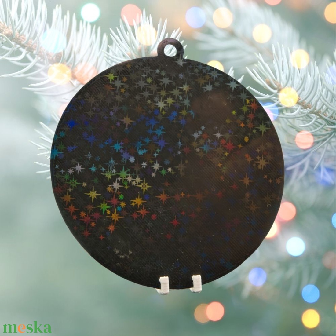 Téli Est a Tanyán  Hueforge karácsonyfadísz - karácsony - karácsonyi lakásdekoráció - karácsonyfadíszek - Meska.hu