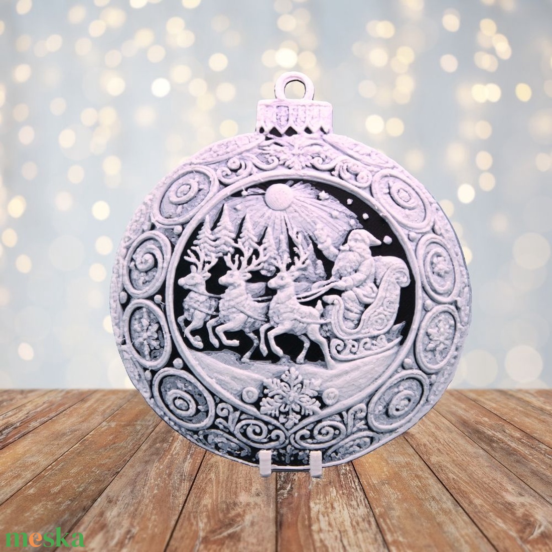 A Karácsony Hírnöke � Hueforge karácsonyfadísz - karácsony - karácsonyi lakásdekoráció - karácsonyfadíszek - Meska.hu